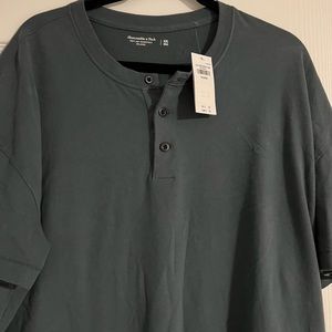 Abercrombie & Fitch Mens Henley Shirt